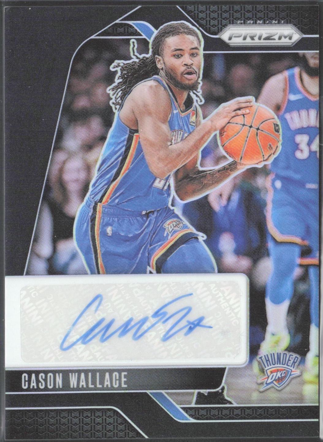 Cason Wallace [Black] #SIG-CWT