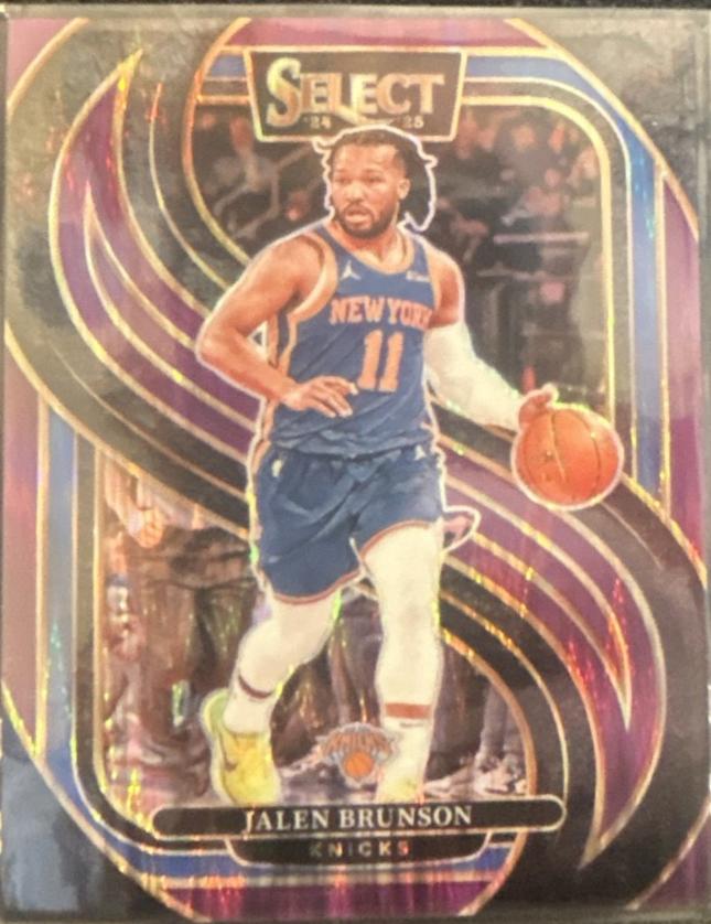 Jalen Brunson [Purple Flash Prizm] #151