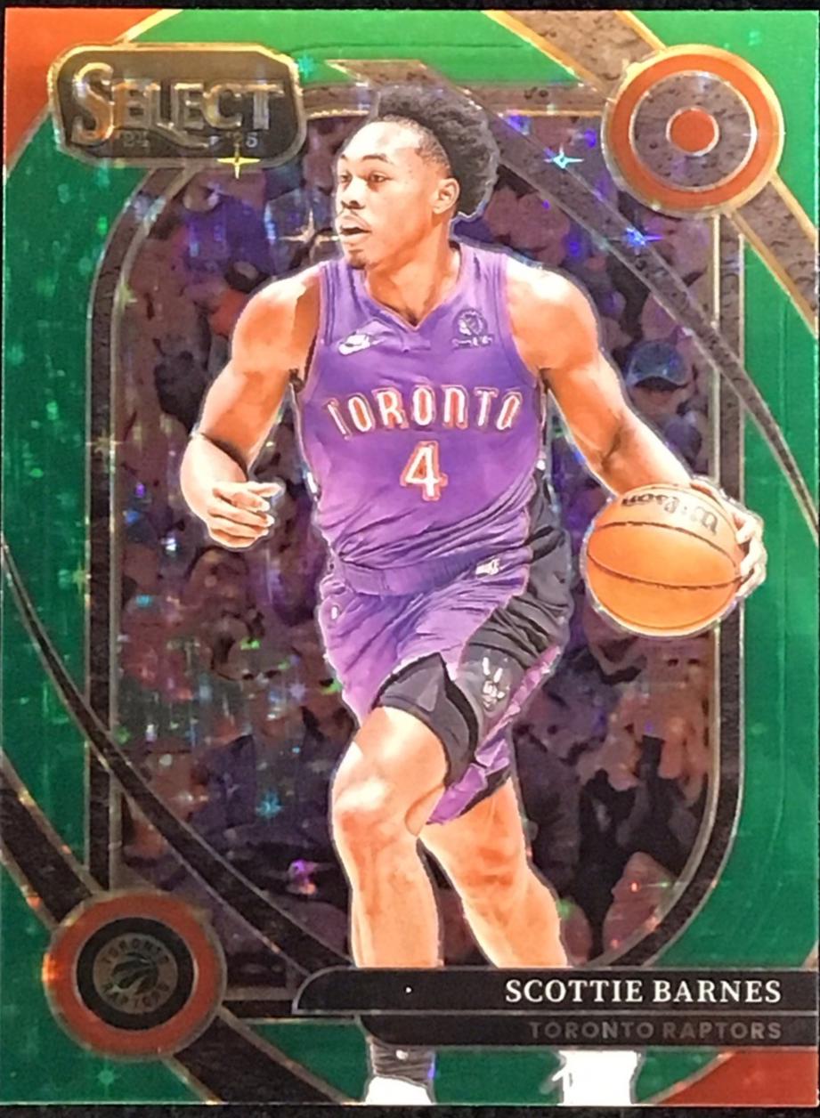Scottie Barnes [Green Stars Prizm] #219