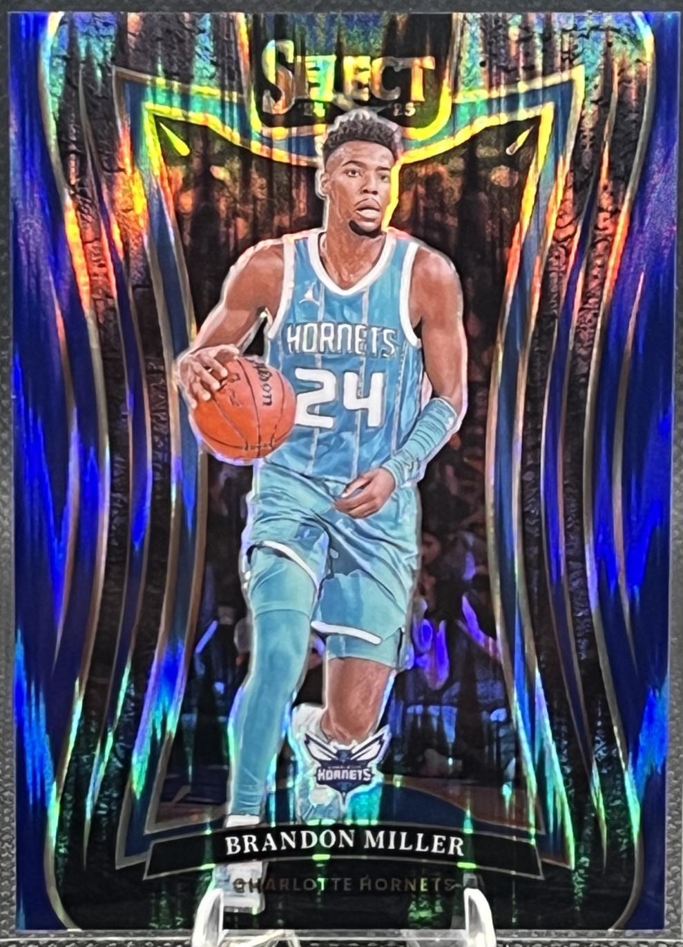 Brandon Miller [Blue Flash Prizm] #345