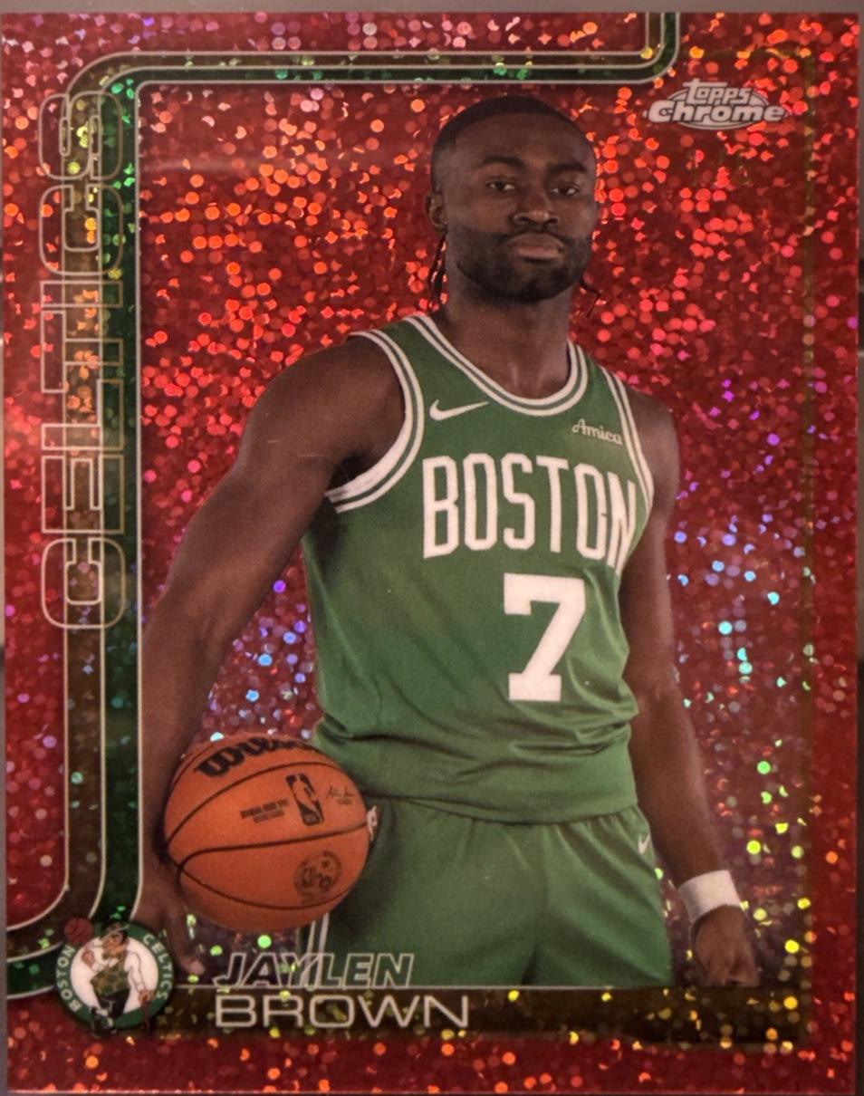 Jaylen Brown [Red Image Variation] #51