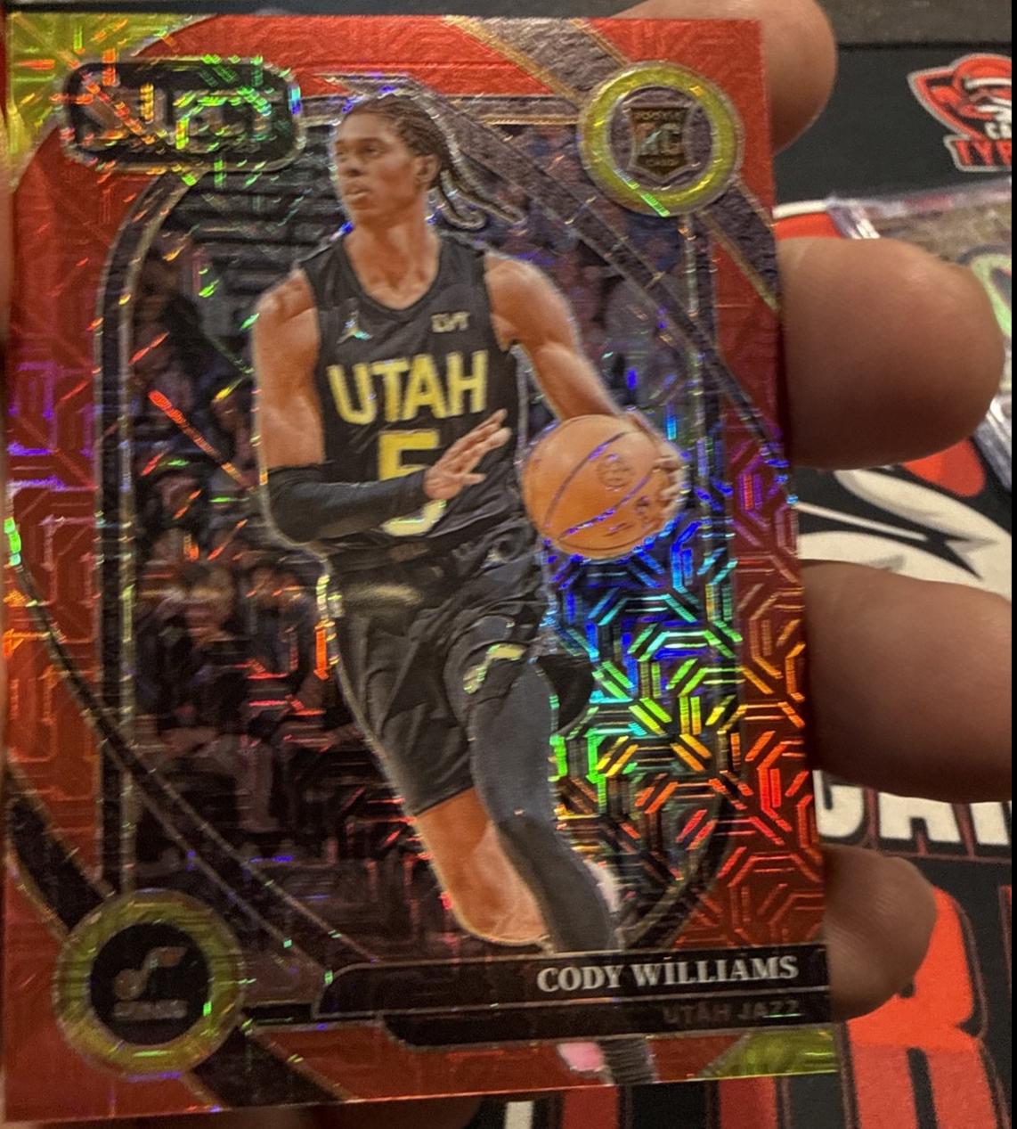 Cody Williams [Red Tectonic Prizm] #296