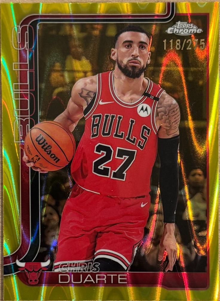 Chris Duarte [RayWave Yellow Refractor] #83
