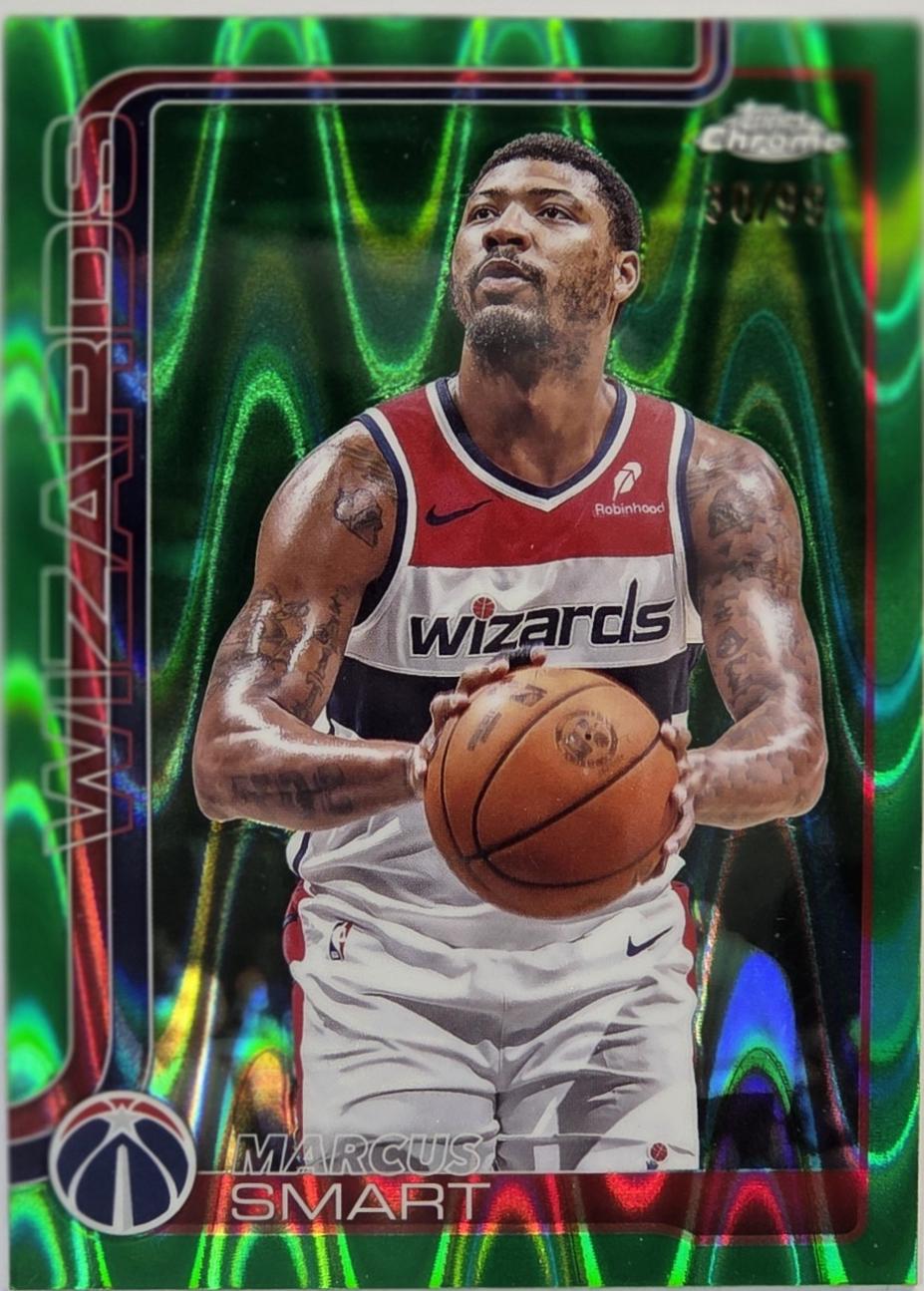 Marcus Smart [RayWave Green Refractor] #224