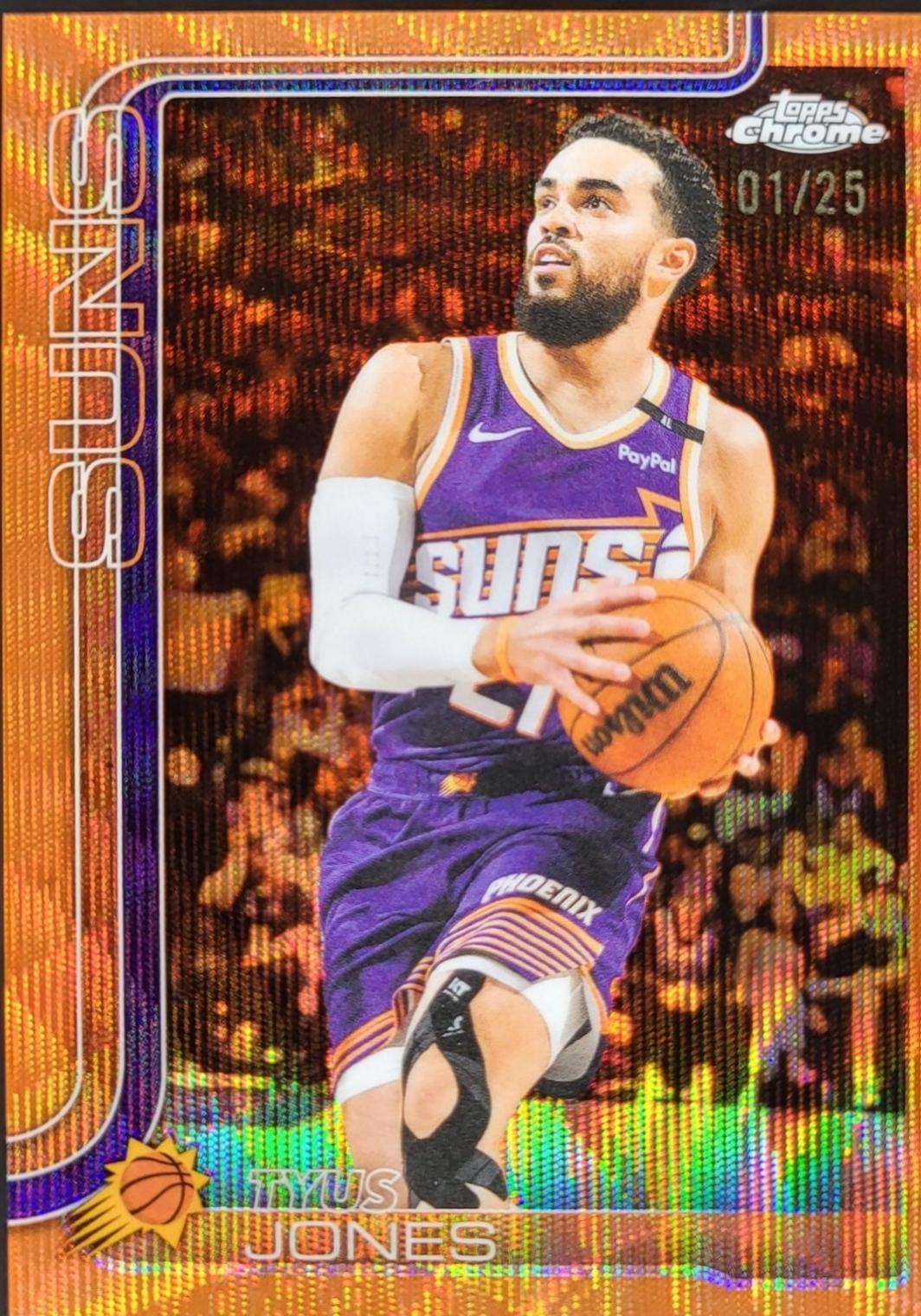 Tyus Jones [Orange Wave Refractor] #146