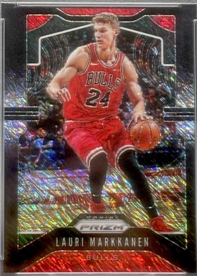 Magic Johnson [Black Shimmer Prizm] #25