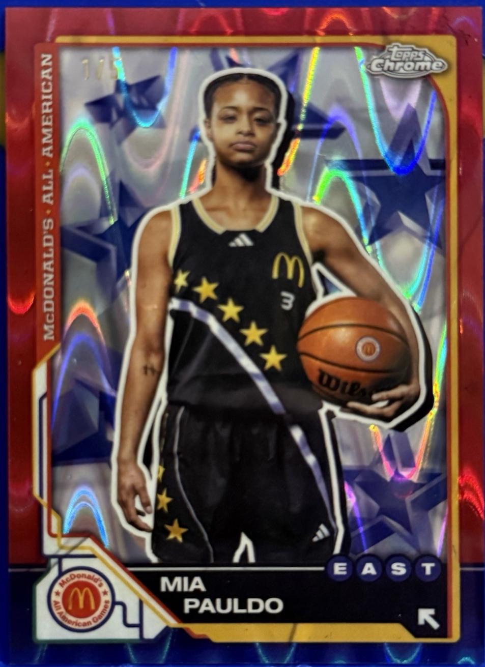 Mia Pauldo [Red Wave Refractor] #25