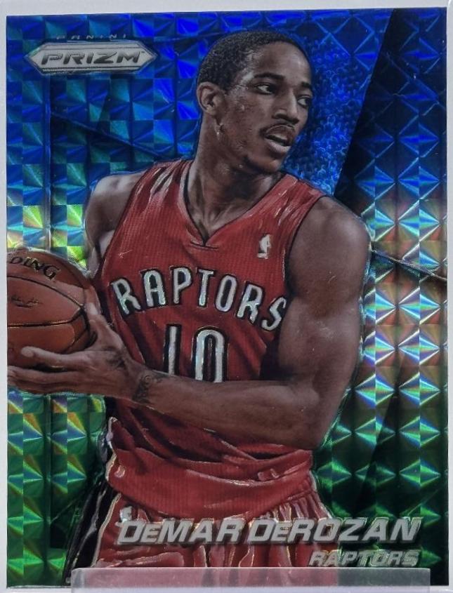 DeMar DeRozan [Blue and Green Prizm] #51