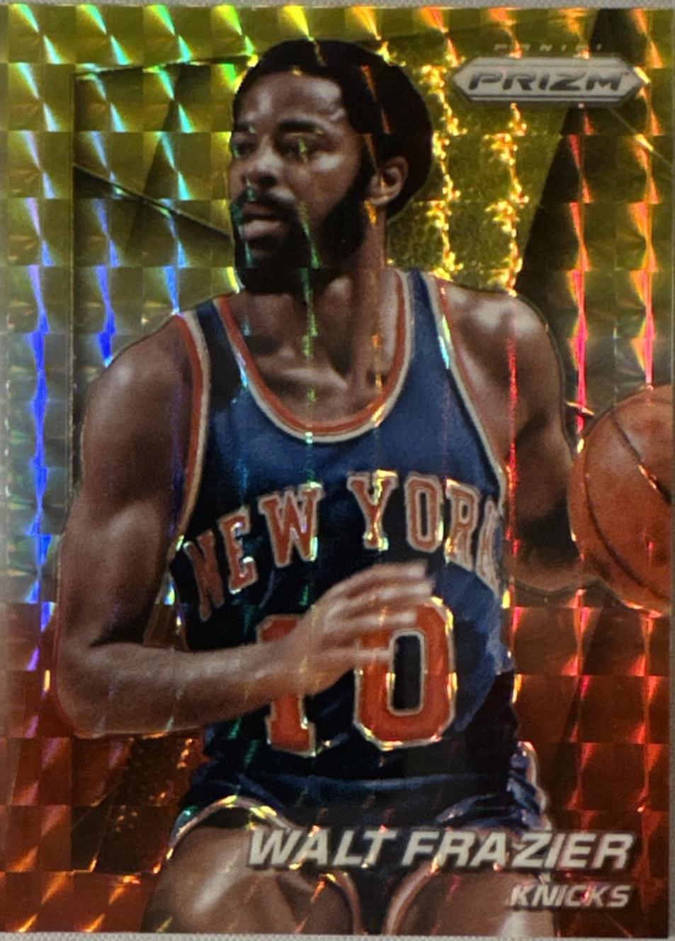 Walt Frazier [Yellow and Red Mosaic Prizm] #210