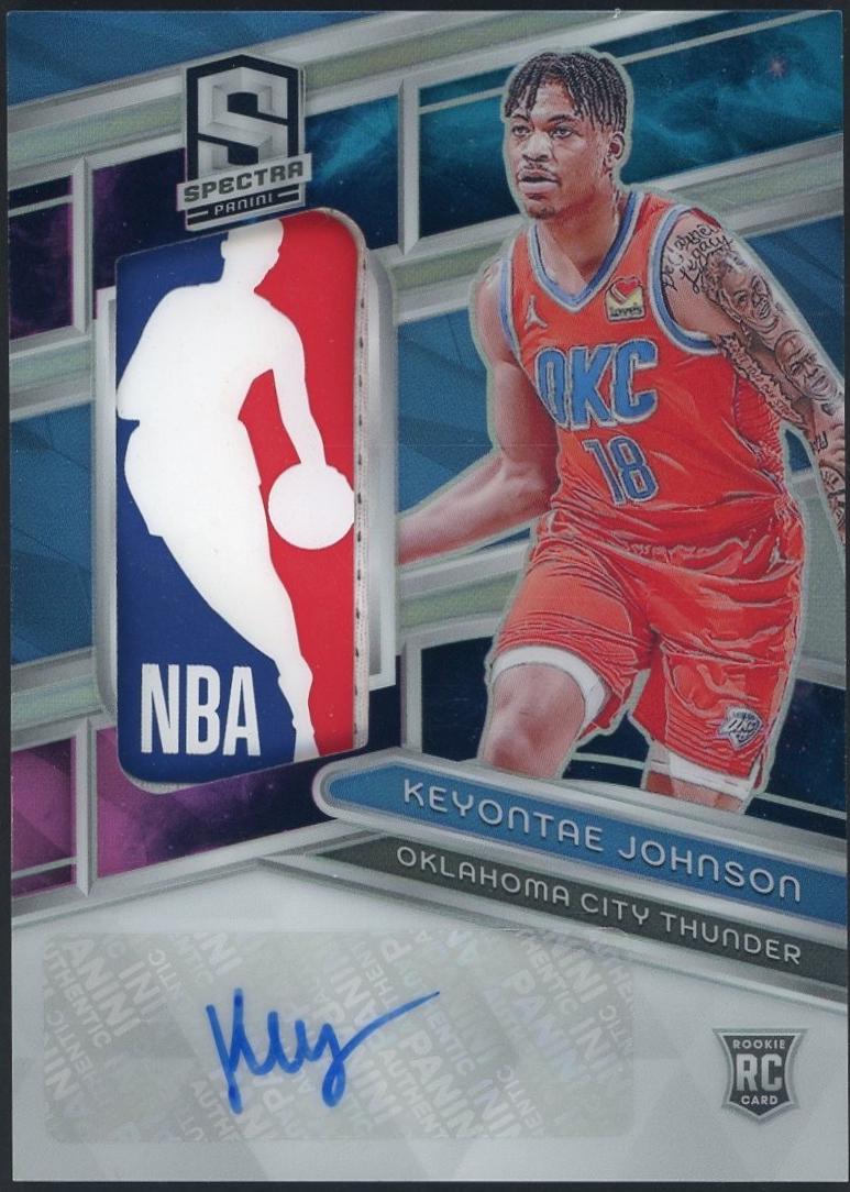 Keyontae Johnson [Nebula Logoman Jersey Autograph] #231