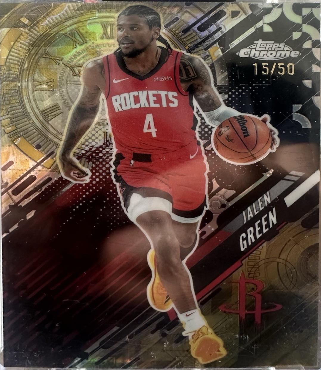 Jalen Green [Gold Refractor] #GT-8