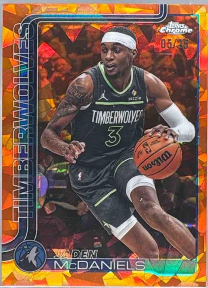 Jaden McDaniels [Orange] #176