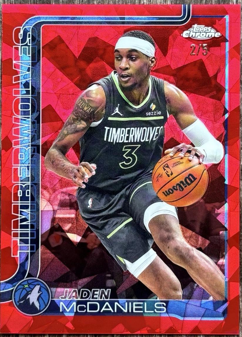 Jaden McDaniels [Red] #176