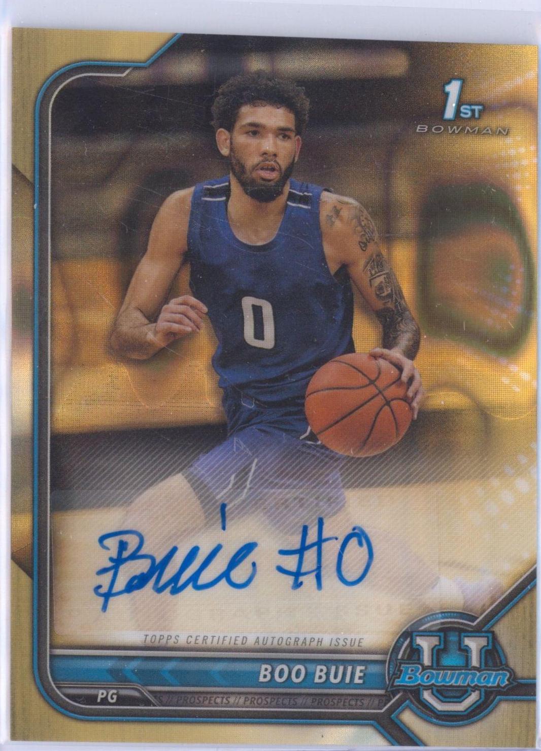 Boo Buie [Gold Lava Refractor] #BCPA-BBU