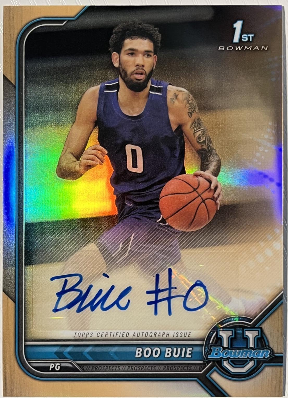 Boo Buie [Orange Refractor] #BCPA-BBU