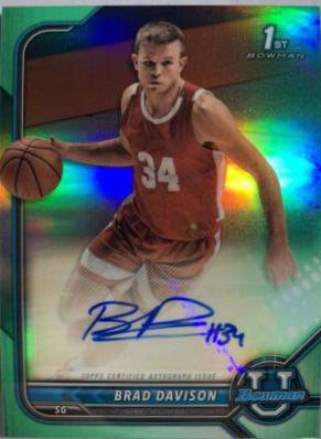 Brad Davison [Green Refractor] #BCPA-BD