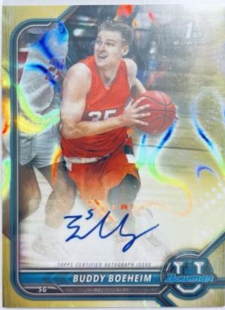 Buddy Boeheim [Gold Lava Refractor] #BCPA-BB