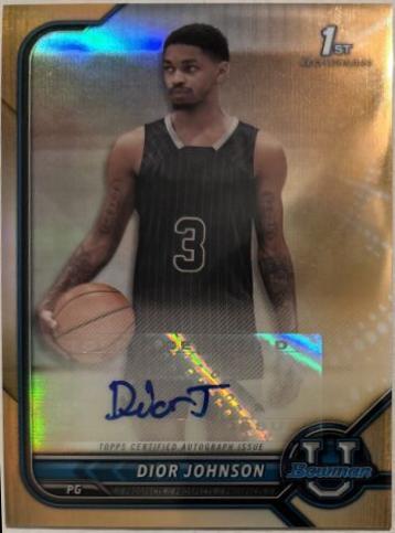 Dior Johnson [Orange Refractor] #BCPA-DJ