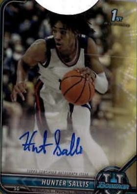 Hunter Sallis [Gold Refractor] #BCPA-HS