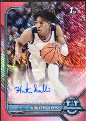 Hunter Sallis [Red Refractor] #BCPA-HS
