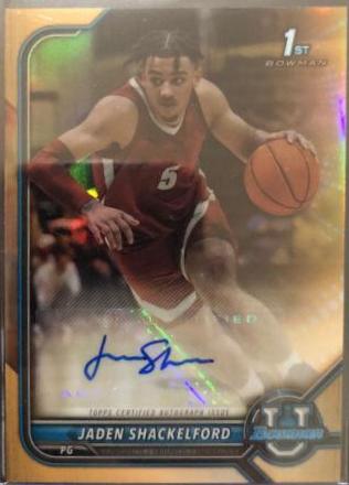 Jaden Shackelford [Orange Refractor] #BCPA-JSH