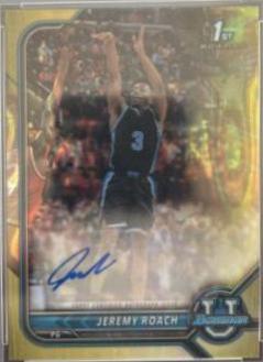 Jeremy Roach [Gold Lava Refractor] #BCPA-JRO