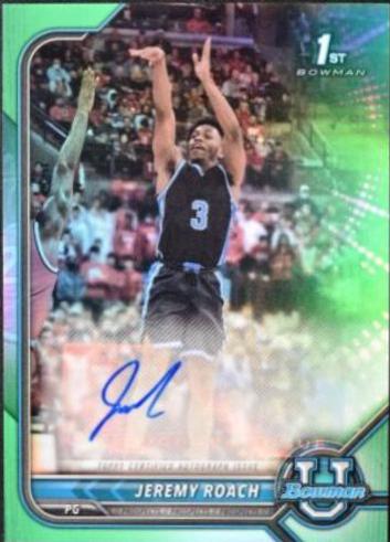 Jeremy Roach [Green Refractor] #BCPA-JRO