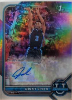 Jeremy Roach [Yellow Refractor] #BCPA-JRO
