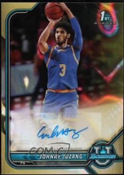 Johnny Juzang [Gold Lava Refractor] #BCPA-JJ