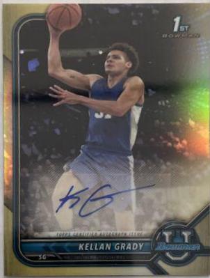 Kellan Grady [Gold Refractor] #BCPA-KG