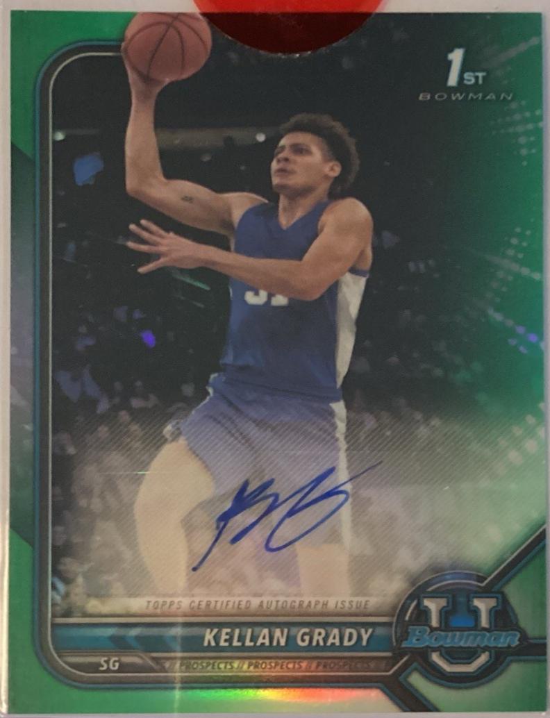 Kellan Grady [Green Refractor] #BCPA-KG