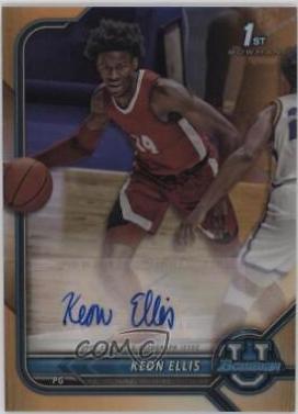 Keon Ellis [Orange Refractor] #BCPA-KE