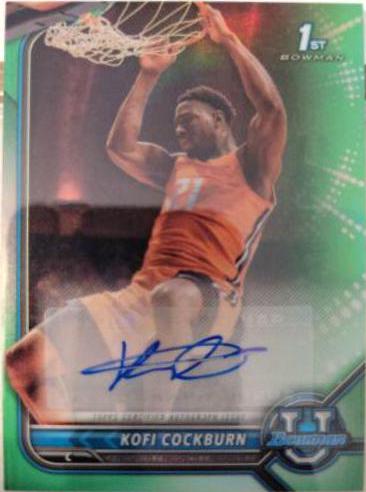 Kofi Cockburn [Green Refractor] #BCPA-KCO