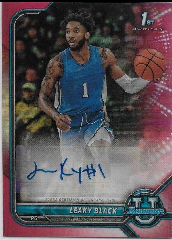 Leaky Black [Red Refractor] #BCPA-LB