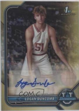 Logan Duncomb [Gold Refractor] #BCPA-LD