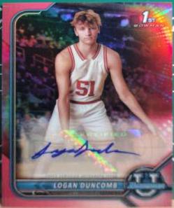 Logan Duncomb [Red Refractor] #BCPA-LD
