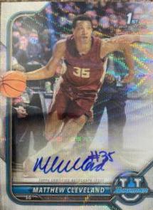 Matthew Cleveland [Lava Refractor] #BCPA-MCL