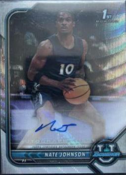 Nate Johnson [Lava Refractor] #BCPA-NJ