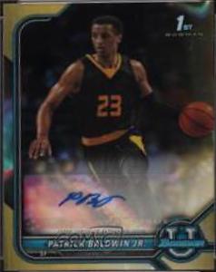 Patrick Baldwin Jr. [Gold Lava Refractor] #BCPA-PB