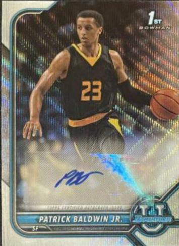 Patrick Baldwin Jr. [Lava Refractor] #BCPA-PB