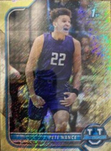 Pete Nance [Gold Refractor] #BCPA-PN