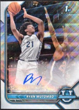 Ryan Mutombo [Lava Refractor] #BCPA-RMU