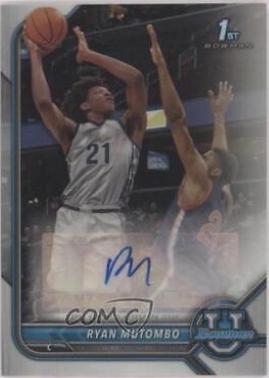 Ryan Mutombo [Yellow Refractor] #BCPA-RMU