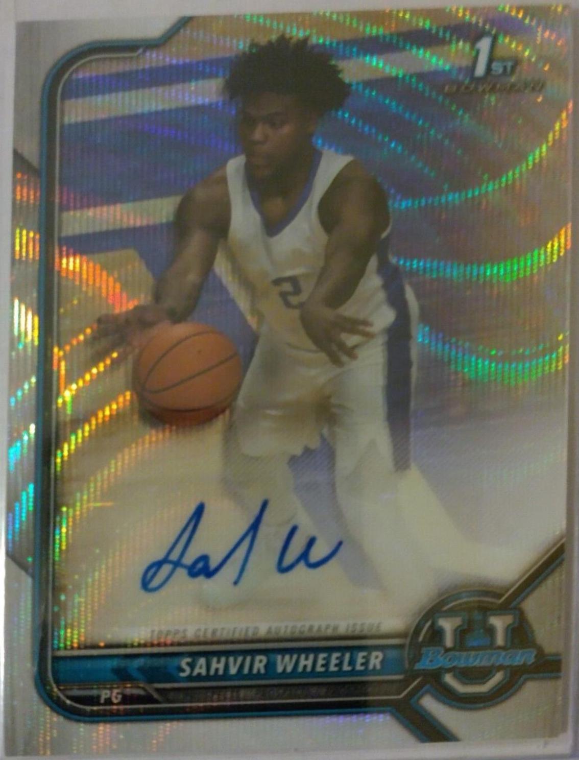 Sahvir Wheeler [Lava Refractor] #BCPA-SW