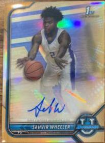 Sahvir Wheeler [Orange Refractor] #BCPA-SW