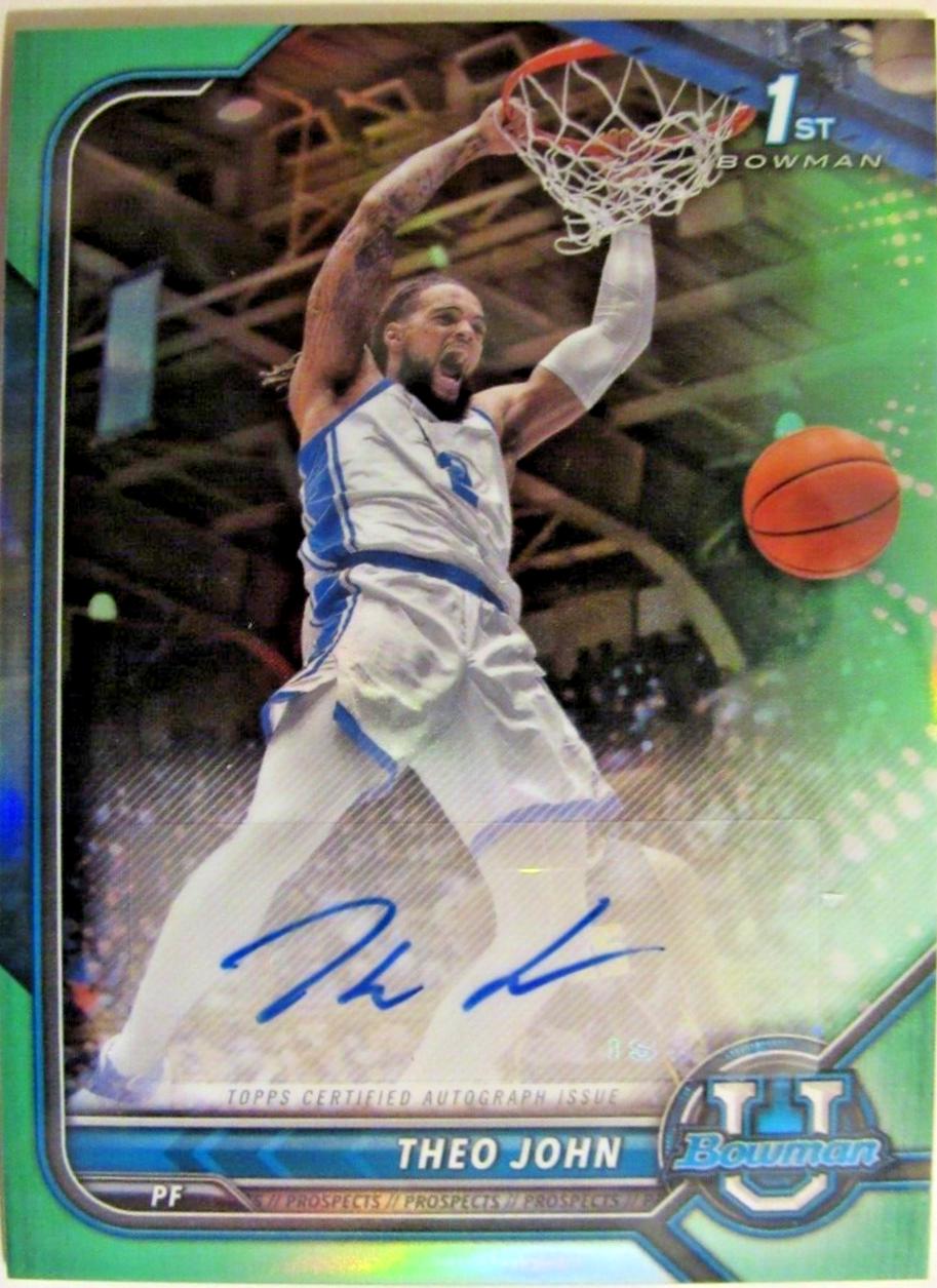 Theo John [Green Refractor] #BCPA-TJO