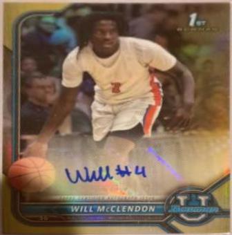 Will McClendon [Gold Refractor] #BCPA-WM