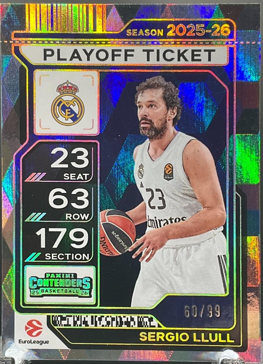 Sergio Llull [Playoff Ticket] #12