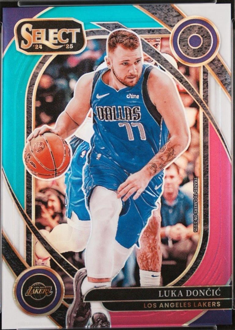 Luka Doncic [Teal White Pink Prizm] #265