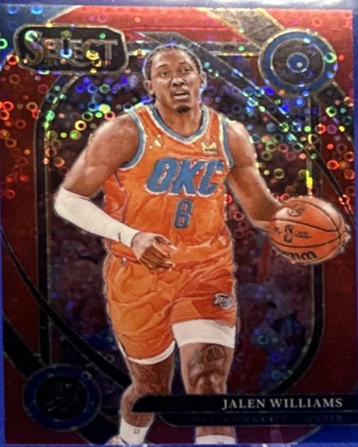 Jalen Williams [Red Disco Prizm] #201